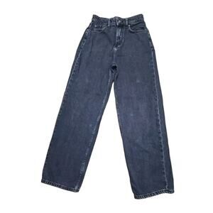 Motel Jeans Women’s XS, 31 Blue High Rise Mom 100% Cotton Denim